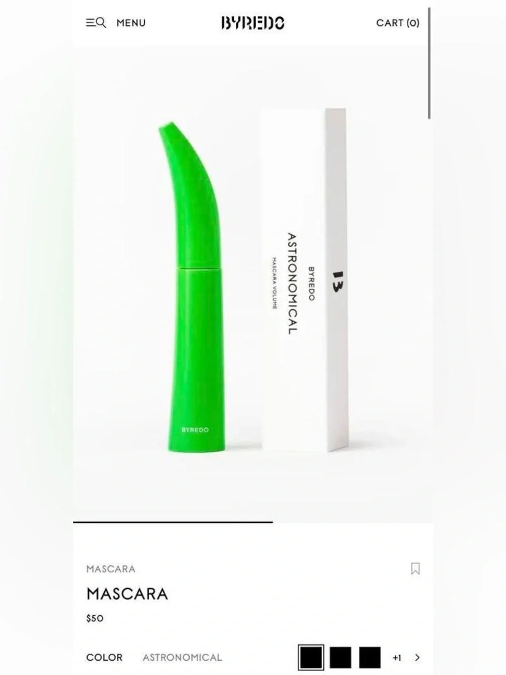 Byredo Astronomical Volume Mascara - Bundle of 3